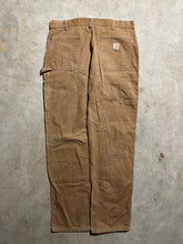 Load image into Gallery viewer, Vintage Tan Carhartt Double Knee Canvas Carpenter Pants (36x34)
