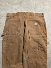 Load image into Gallery viewer, Vintage Tan Carhartt Double Knee Canvas Carpenter Pants (36x34)
