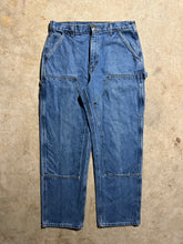 Load image into Gallery viewer, Vintage Denim Carhartt Double Knee Carpenter Pants (34x32)
