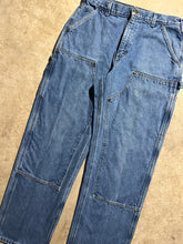 Load image into Gallery viewer, Vintage Denim Carhartt Double Knee Carpenter Pants (34x32)
