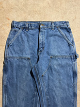 Load image into Gallery viewer, Vintage Denim Carhartt Double Knee Carpenter Pants (34x32)
