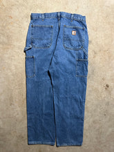 Load image into Gallery viewer, Vintage Denim Carhartt Double Knee Carpenter Pants (34x32)
