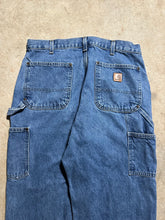 Load image into Gallery viewer, Vintage Denim Carhartt Double Knee Carpenter Pants (34x32)
