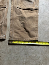 Load image into Gallery viewer, Vintage Tan Carhartt Painted Double Knee Carpenter Pants (33x30.5)
