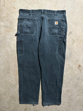 Load image into Gallery viewer, Vintage Black Carhartt Double Knee Canvas Carpenter Pants (36x31)
