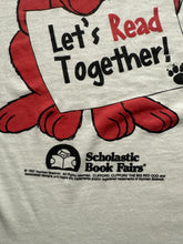 Load image into Gallery viewer, Vintage Clifford The Big Red Dog Scholastic Book Fair 1997 T-Shirt (XL)
