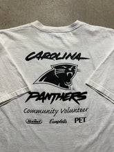 Load image into Gallery viewer, Vintage Carolina Panthers Tackle Hunger 2002 T-Shirt (XL)
