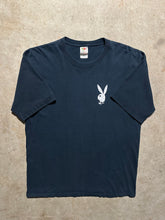 Load image into Gallery viewer, Vintage Playboy Bunny Black 90s T-Shirt (XL)
