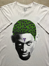 Load image into Gallery viewer, VLONE x Dennis Rodman Green Cheetah Print T-Shirt (XL)
