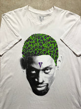 Load image into Gallery viewer, VLONE x Dennis Rodman Green Cheetah Print T-Shirt (XL)
