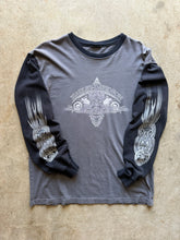 Load image into Gallery viewer, Vintage Harley Davidson Two Tone Long Sleeve T-Shirt (Large)
