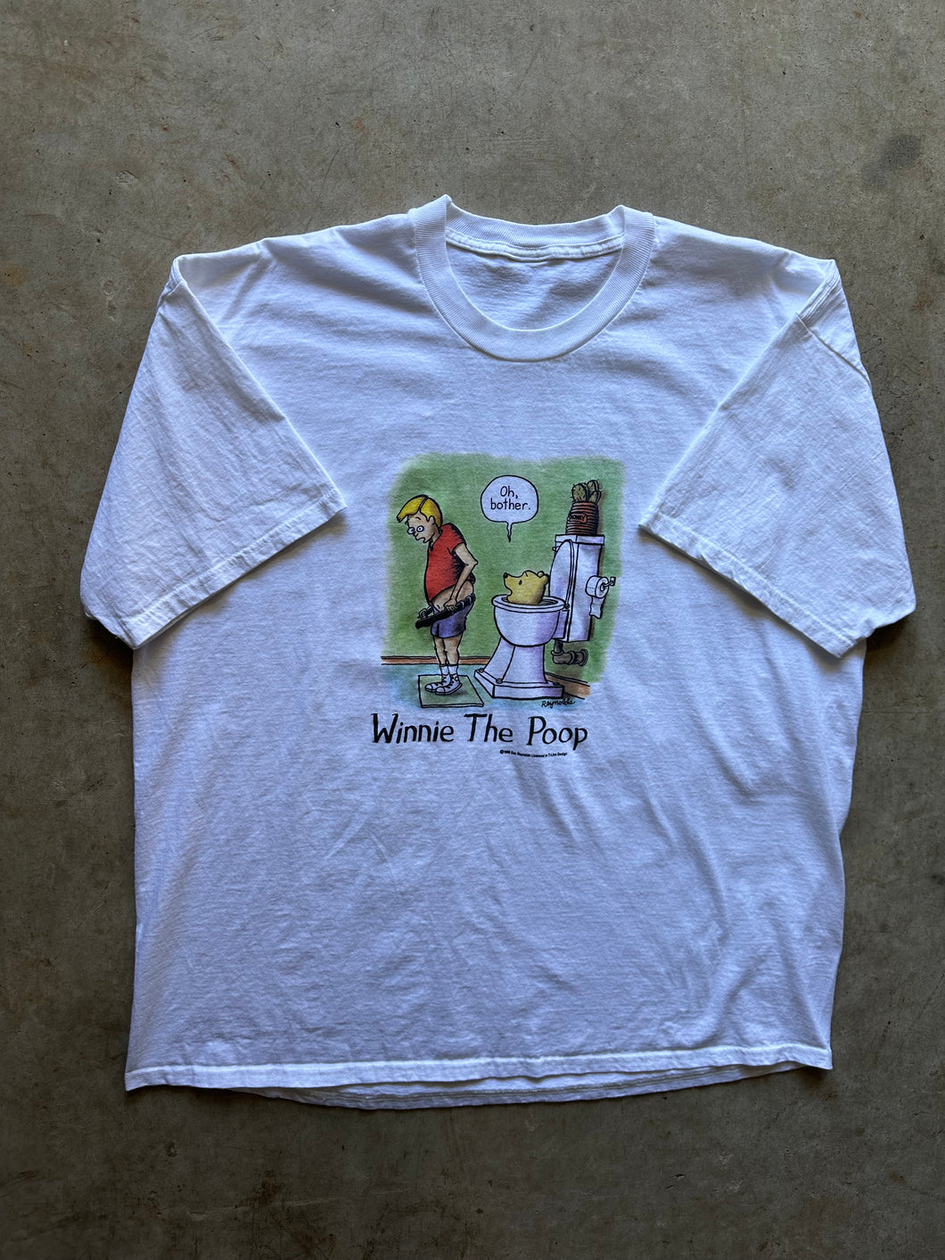 Vintage Winnie the Poo 1998 Parody T-Shirt (XL)
