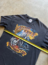 Load image into Gallery viewer, Vintage Ride Free to Eternal Life Jesus Biker T-Shirt (Large)
