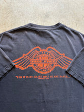 Load image into Gallery viewer, Vintage Ride Free to Eternal Life Jesus Biker T-Shirt (Large)
