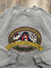 Load image into Gallery viewer, Vintage Harley Davidson Looney Tunes 1990s Embroidered Sweatshirt (XL)
