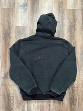Load image into Gallery viewer, Vintage Carhartt Black Canvas Hooded Workwear Jacket (Large)
