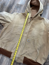 Load image into Gallery viewer, Vintage Carhartt Tan Canvas Workwear Hooded Jacket (XL)
