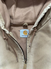 Load image into Gallery viewer, Vintage Carhartt Tan Canvas Workwear Hooded Jacket (XL)
