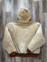 Load image into Gallery viewer, Vintage Carhartt Tan Canvas Workwear Hooded Jacket (XL)
