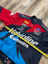 Load image into Gallery viewer, Vintage Valvoline NASCAR Jeff Hamilton Racing Jacket (XL)
