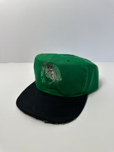 Load image into Gallery viewer, Vintage Boston Celtics NBA Thrashed 90s Snapback Hat
