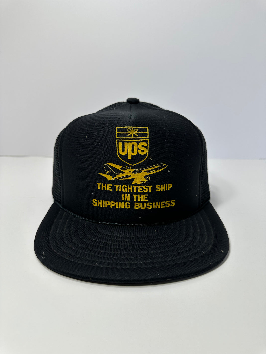 Vintage UPS 80s Trucker Snapback Hat