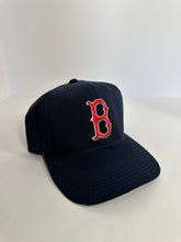 Load image into Gallery viewer, Vintage Boston Red Sox Block Logo 1990s Snapback Hat
