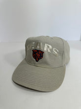 Load image into Gallery viewer, Vintage Chicago Bears Creme Spell Out 1990s Strapback Hat
