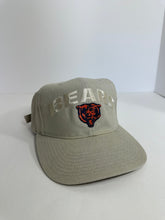 Load image into Gallery viewer, Vintage Chicago Bears Creme Spell Out 1990s Strapback Hat
