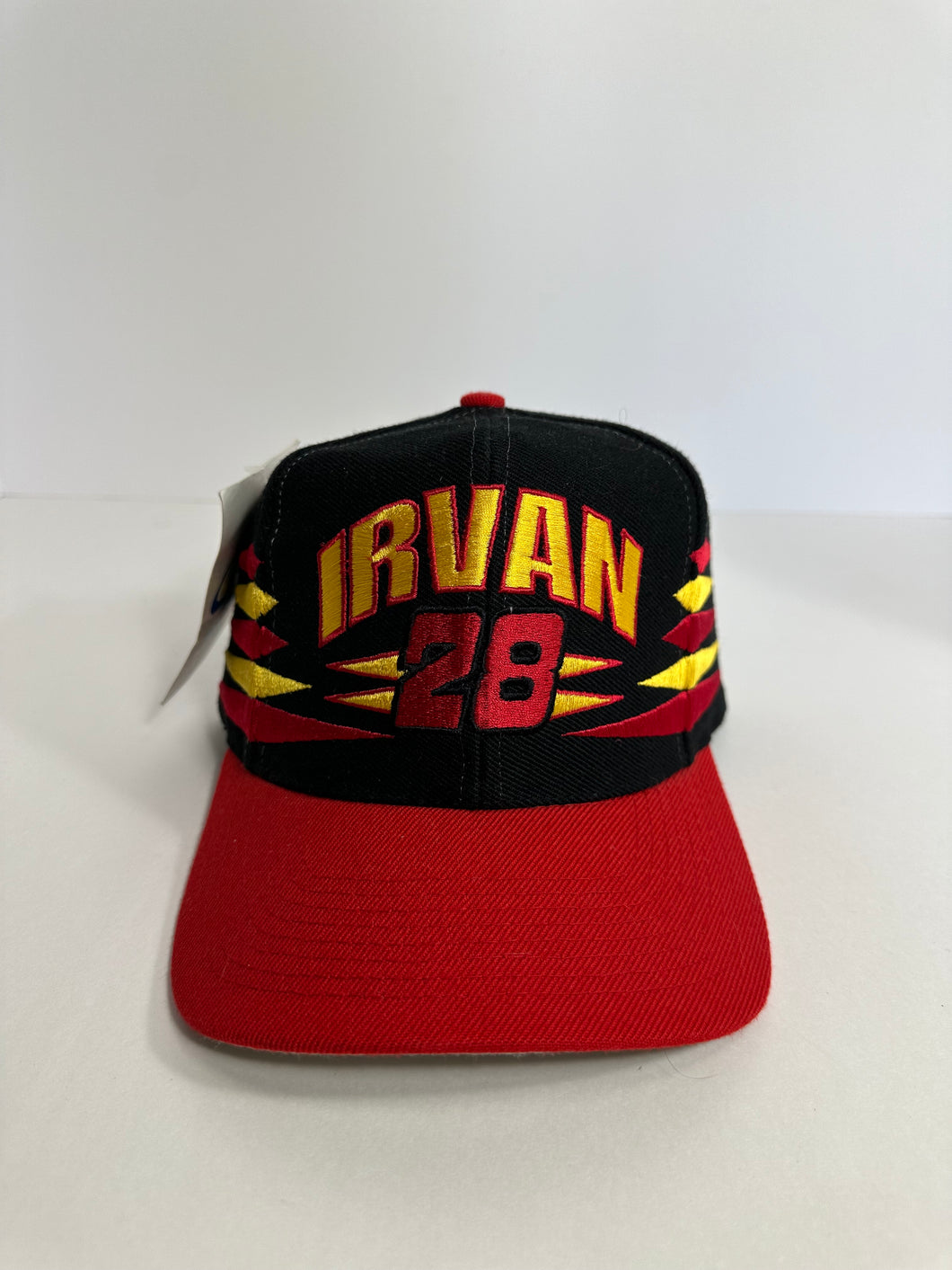 Vintage Ernie Irvan Diamond Cut Logo Athletic 1990s Snapback Hat