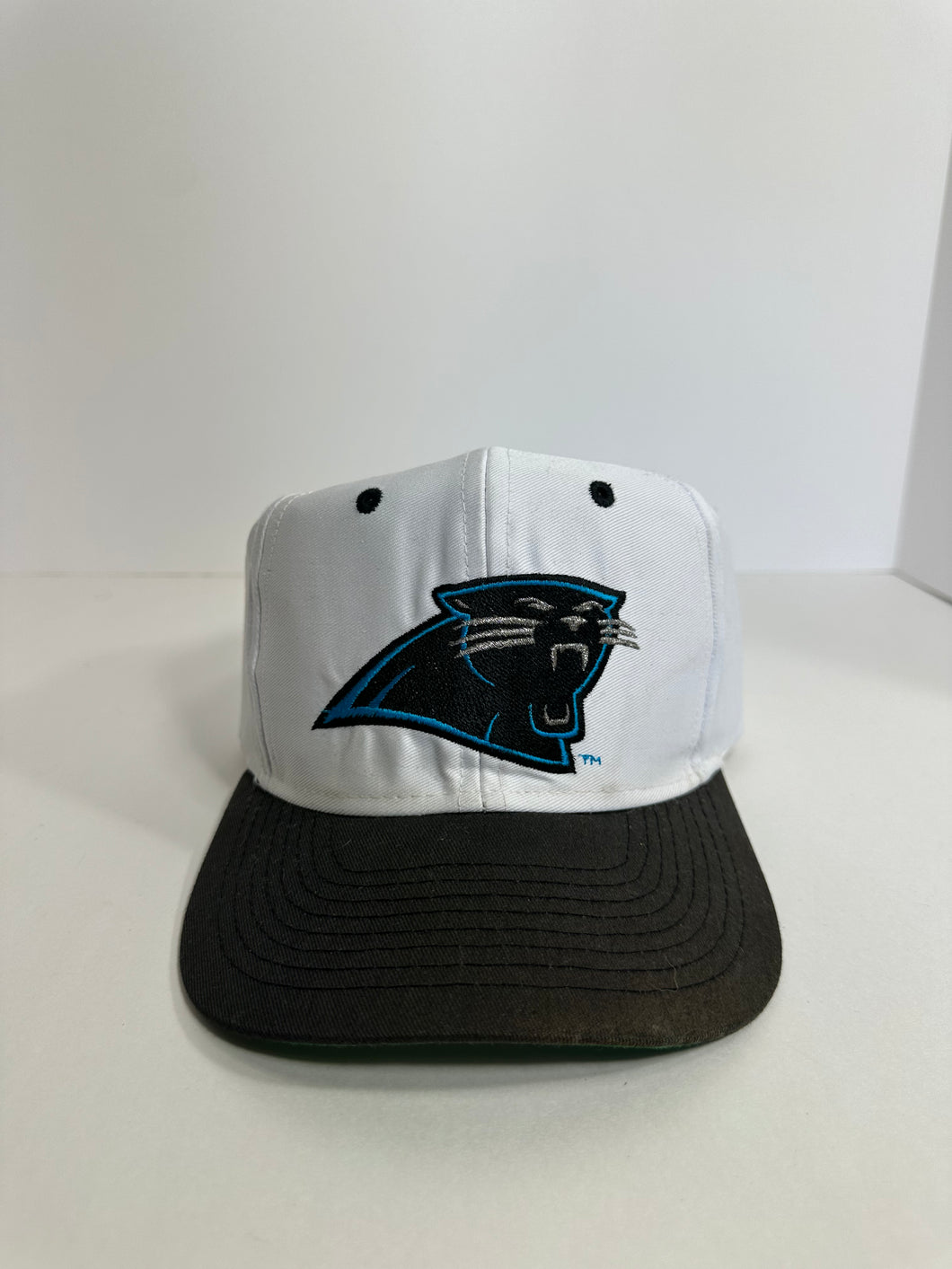 Vintage Carolina Panthers Two Tone 1990s Snapback Hat