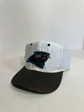 Load image into Gallery viewer, Vintage Carolina Panthers Two Tone 1990s Snapback Hat
