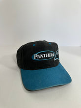 Load image into Gallery viewer, Vintage Carolina Panthers Script Canvas 1990s Strapback Hat
