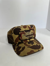 Load image into Gallery viewer, Vintage Levi Garrett Duck Chewing Tobacco Camo 1980s Trucker Hat
