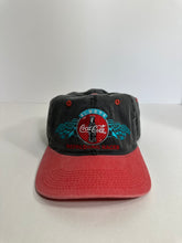 Load image into Gallery viewer, Vintage Coca Cola Two Tone Canvas 1990s Snapback Hat
