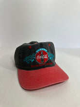 Load image into Gallery viewer, Vintage Coca Cola Two Tone Canvas 1990s Snapback Hat
