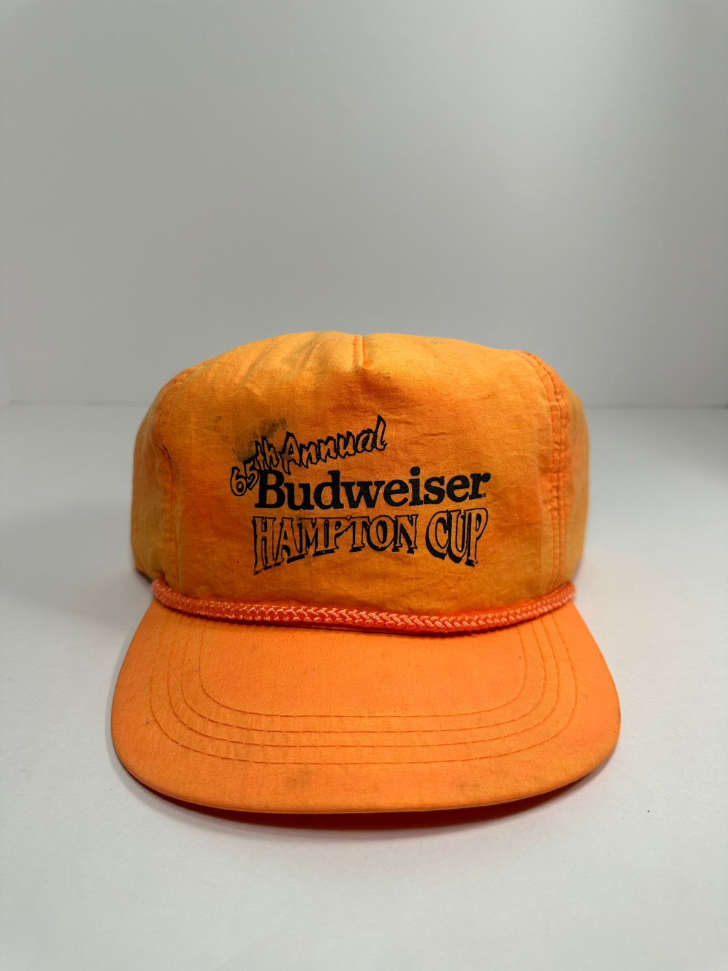 Vintage Budweiser Hampton Cup Powerboat Racing 1990s Snapback Hat