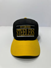 Load image into Gallery viewer, Vintage Pittsburgh Steelers 90s Embroidered Snapback Hat
