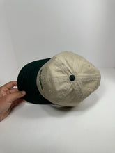 Load image into Gallery viewer, Salomon 6 Panel Two Tone Green Strapback Hat
