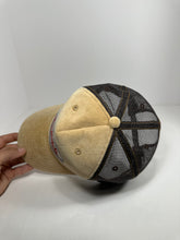 Load image into Gallery viewer, Y2K Von Dutch Creme Brown Suede Felt Two Tone Trucker Hat
