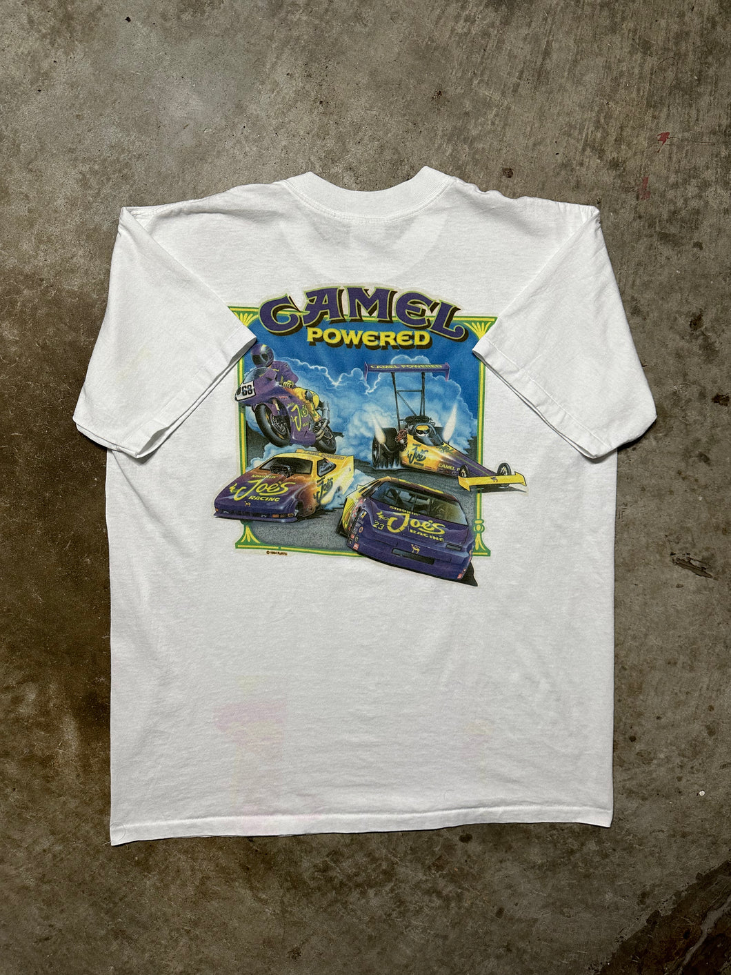 Vintage Camel Cigarettes Powered Racing Tee (XL)