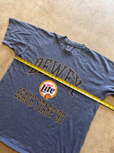 Load image into Gallery viewer, Vintage Miller Lite Lifeguard Dewey Beach 1999 Staff Tee (XL)
