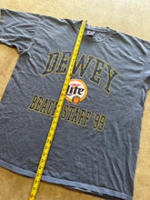 Load image into Gallery viewer, Vintage Miller Lite Lifeguard Dewey Beach 1999 Staff Tee (XL)
