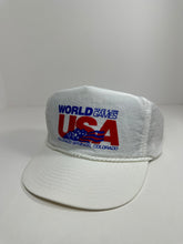 Load image into Gallery viewer, Vintage Team USA World Police and Fire Games 1993 Strapback Hat
