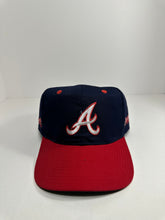 Load image into Gallery viewer, Vintage Atlanta Braves 1990s MLB Snapback Hat
