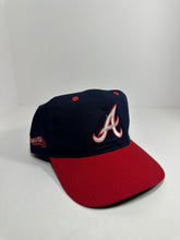 Load image into Gallery viewer, Vintage Atlanta Braves 1990s MLB Snapback Hat
