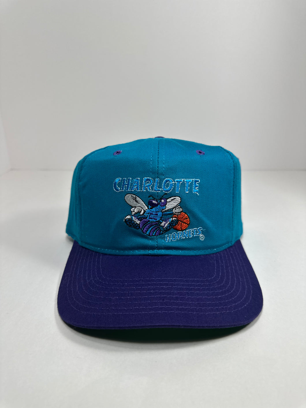 Vintage Charlotte Hornets 1990s NBA Snapback Hat