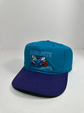 Load image into Gallery viewer, Vintage Charlotte Hornets 1990s NBA Snapback Hat
