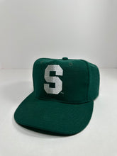 Load image into Gallery viewer, Vintage Michigan State Spartans Front Row Wool 1990s Snapback Hat
