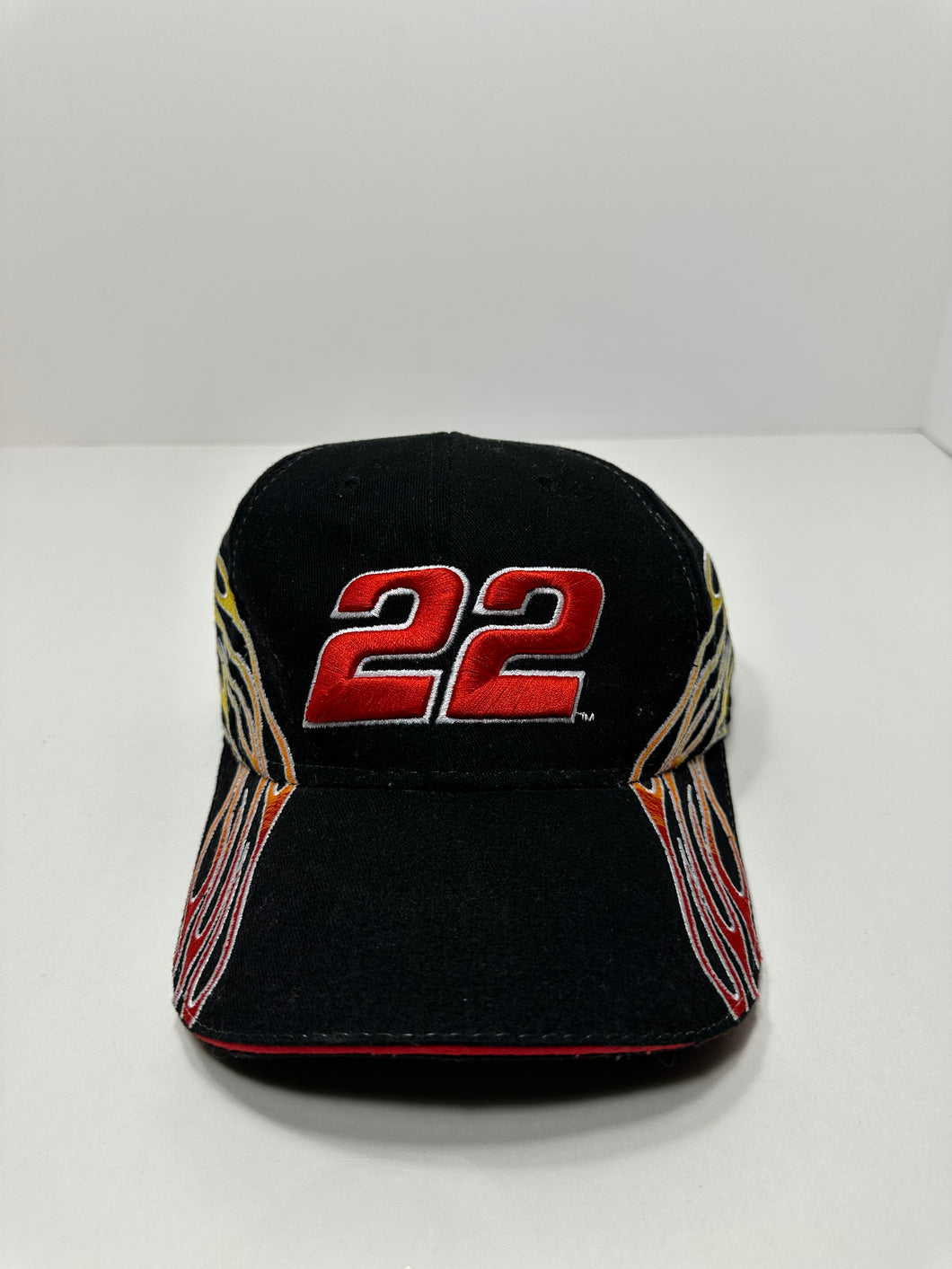 Vintage Nascar Flames Strapback Hat